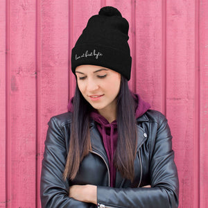 iCollection: "Love at first Byte" Pom-Pom Beanie