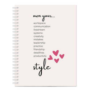 Own Your Style Notebook