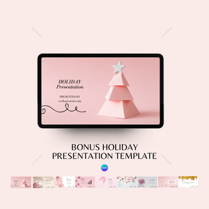 Holiday Sales Social Media Template Bundle (Includes Bonus Presentation)