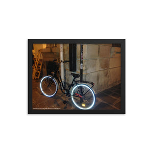 Light Cycle (France) Framed Poster