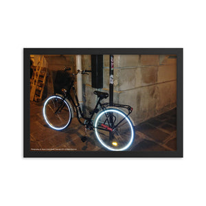 Light Cycle (France) Framed Poster