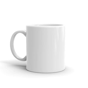 START White glossy mug
